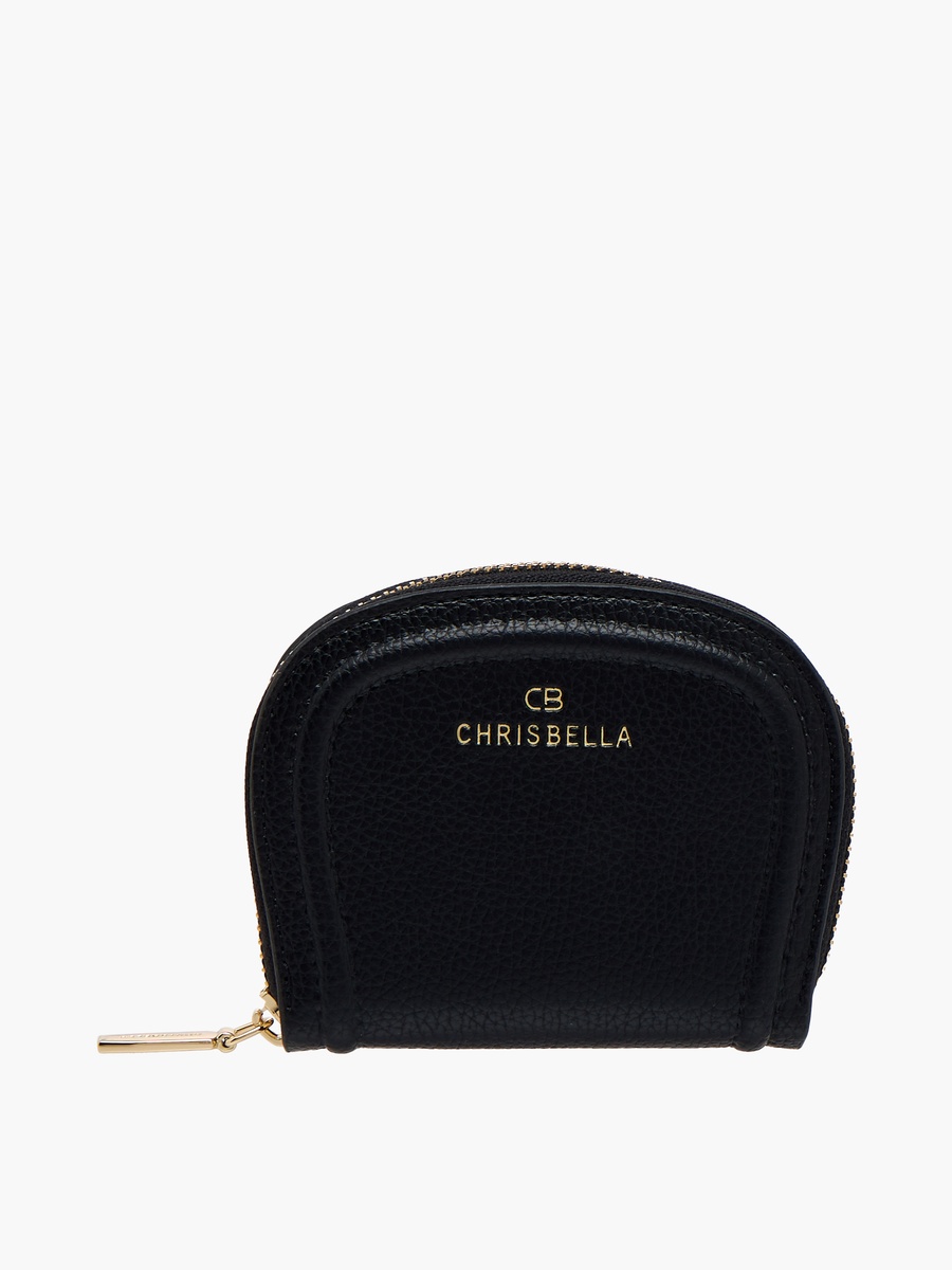 Solid Baguette Bag with Coin Purse