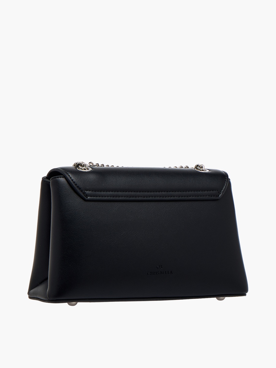 Ribbed Crossbody Bag with Coin Purse