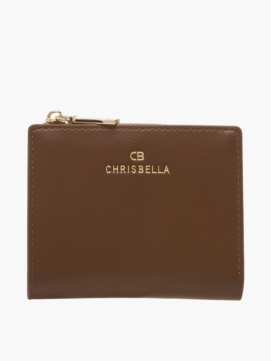 Monogram Print Crossbody Bag with Coin Pouch