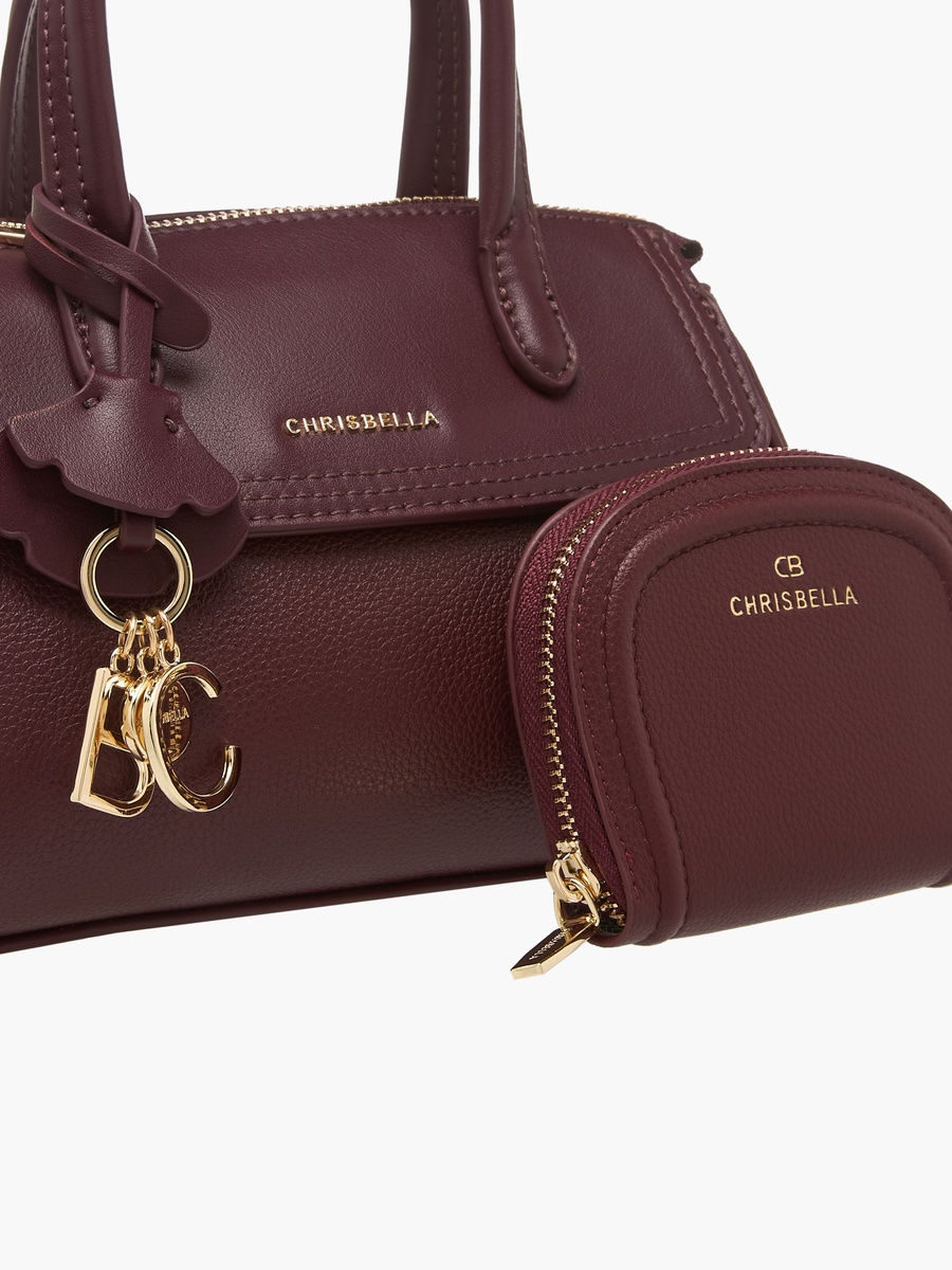 Charm Detail Crossbody Bag with Coin Purse