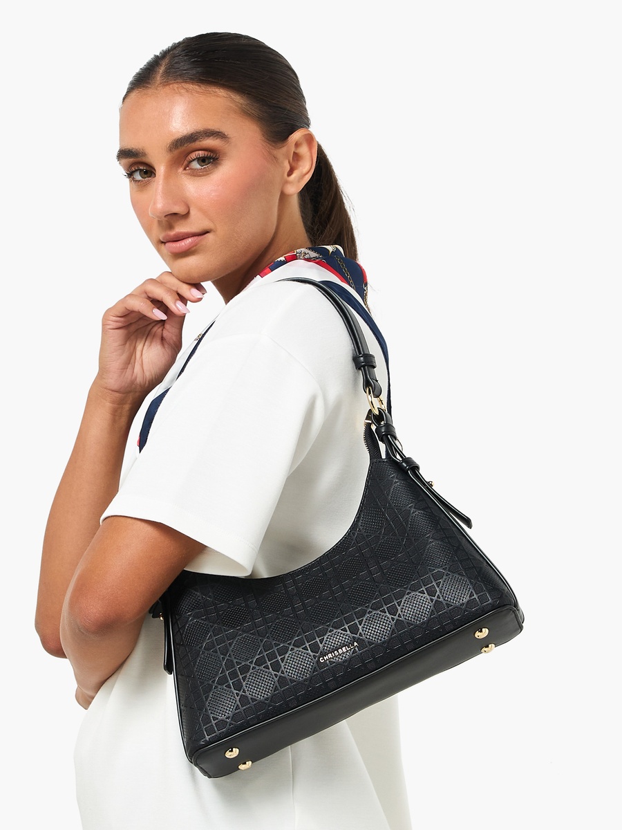 Charm Detail Crossbody Bag with Coin Purse