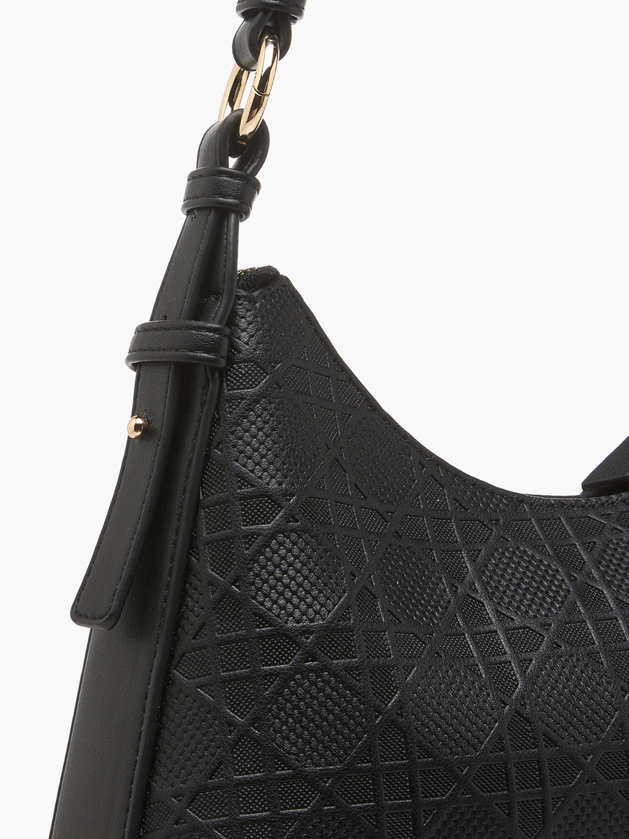 Charm Detail Crossbody Bag with Coin Purse