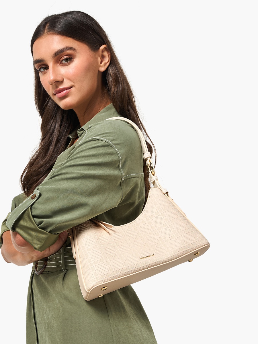 Charm Detail Crossbody Bag with Coin Purse
