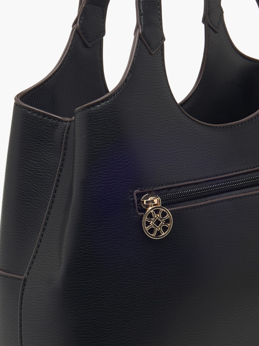 Kod Solid Hobo Bag with Dual Handles