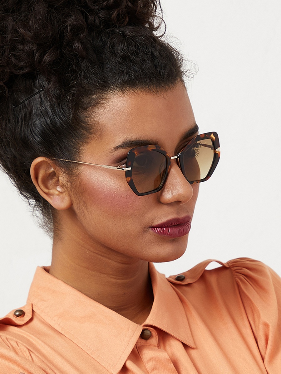 Women Green Lens 48 mm Cat Eye Sunglasses - 30S-000121-2904