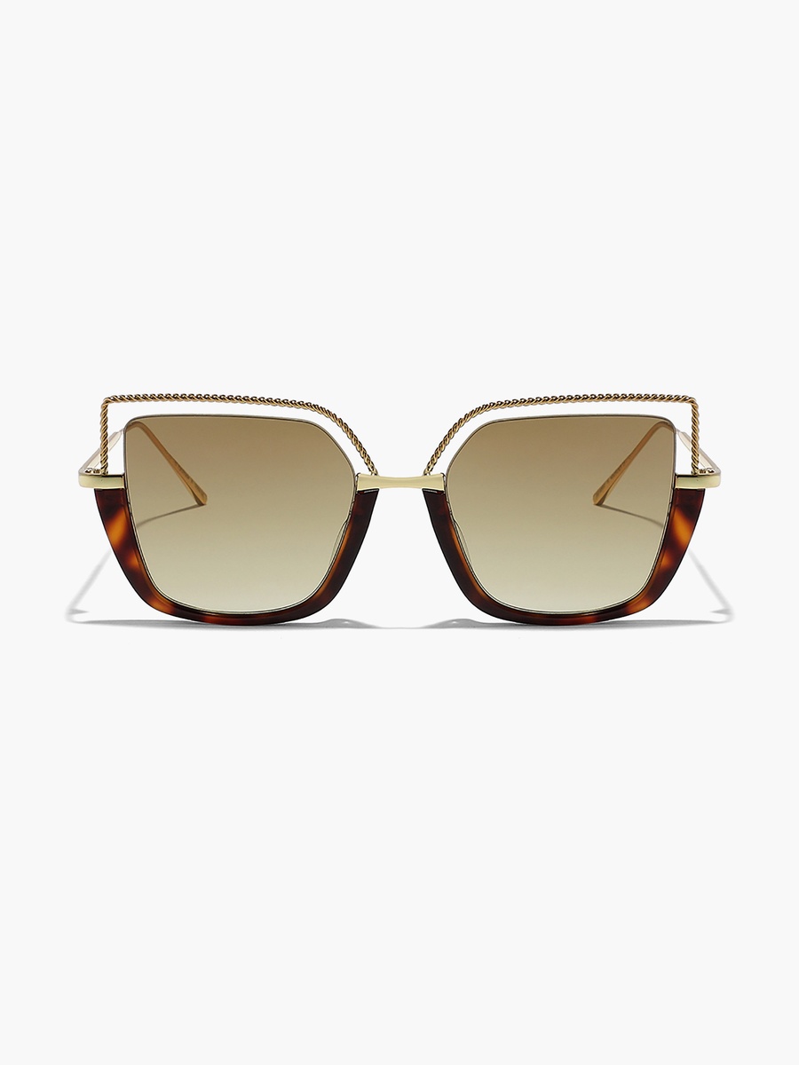 BOUGIE  Brown Lens 54 mm Cat Eye Sunglasses