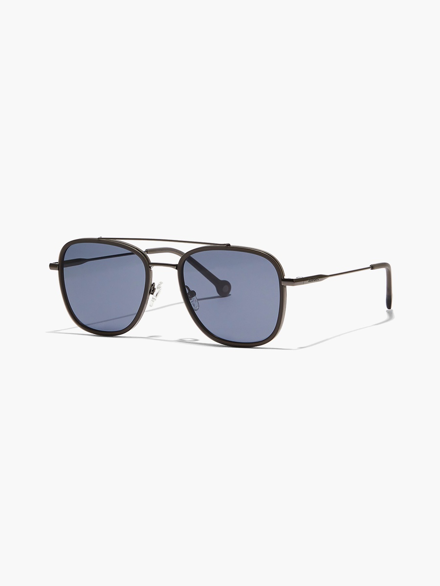 SQUARED AWAY  Grey Lens 55 mm Navigator Sunglasses