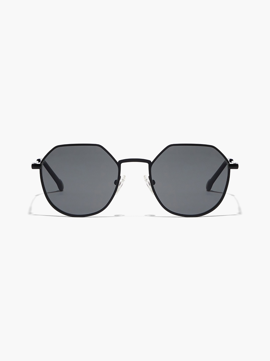TURN UP  Black Lens 52 mm Geometric Sunglasses