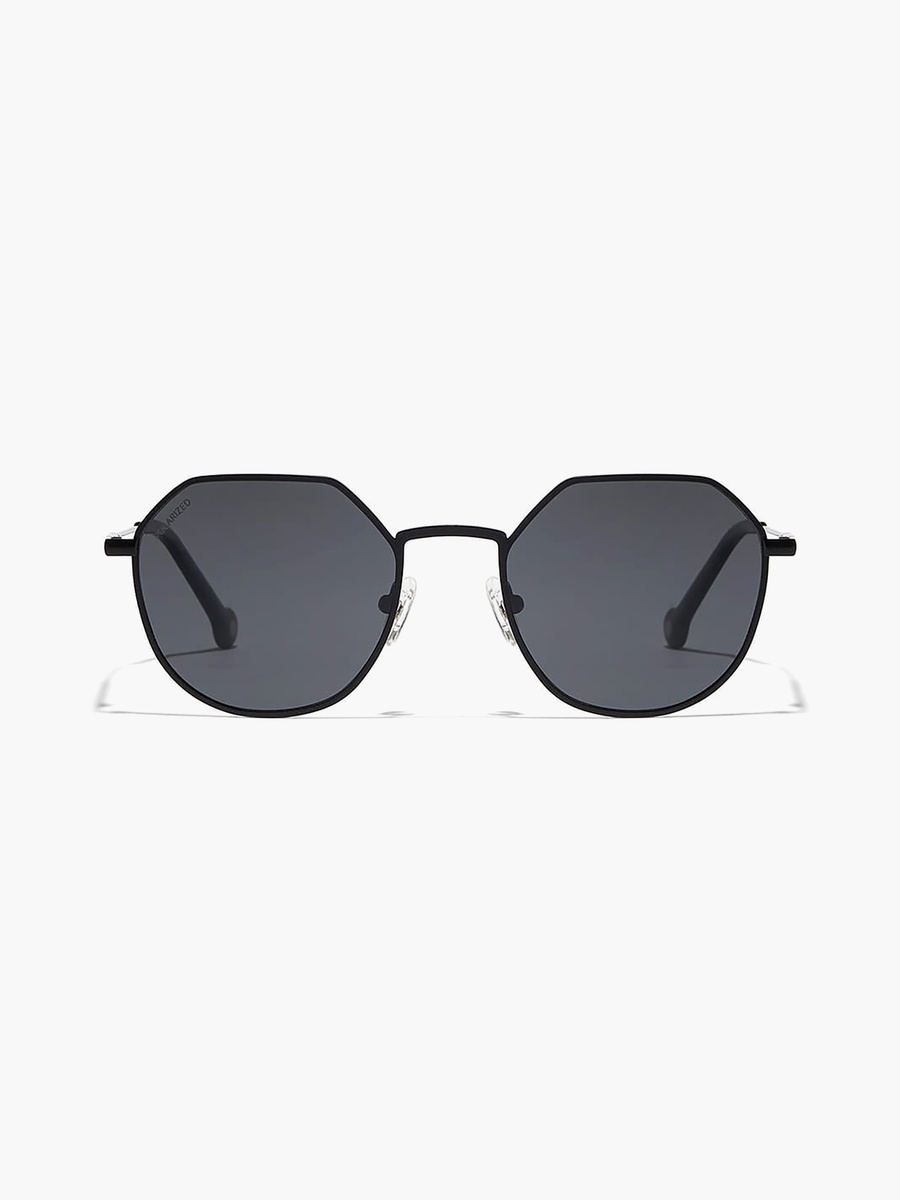 TURN UP Polarized  Polarized Black Lens 52 mm Geometric Sunglasses