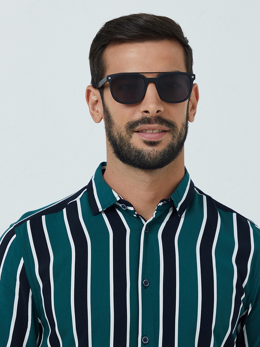 M.V.P.  Grey Lens 54 mm Navigator Sunglasses