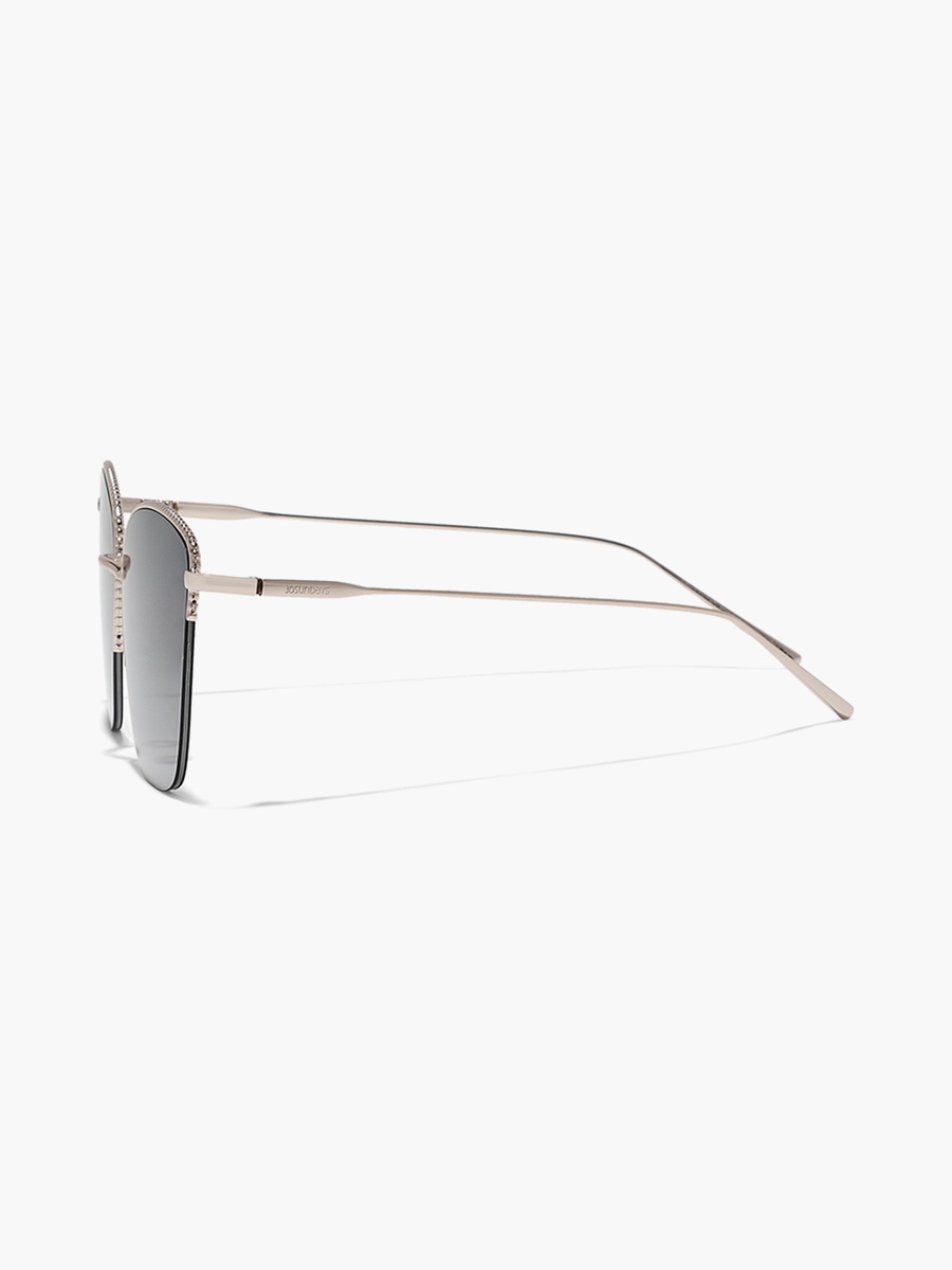MAGNOLIA  Grey Lens 59 mm Oversized Sunglasses