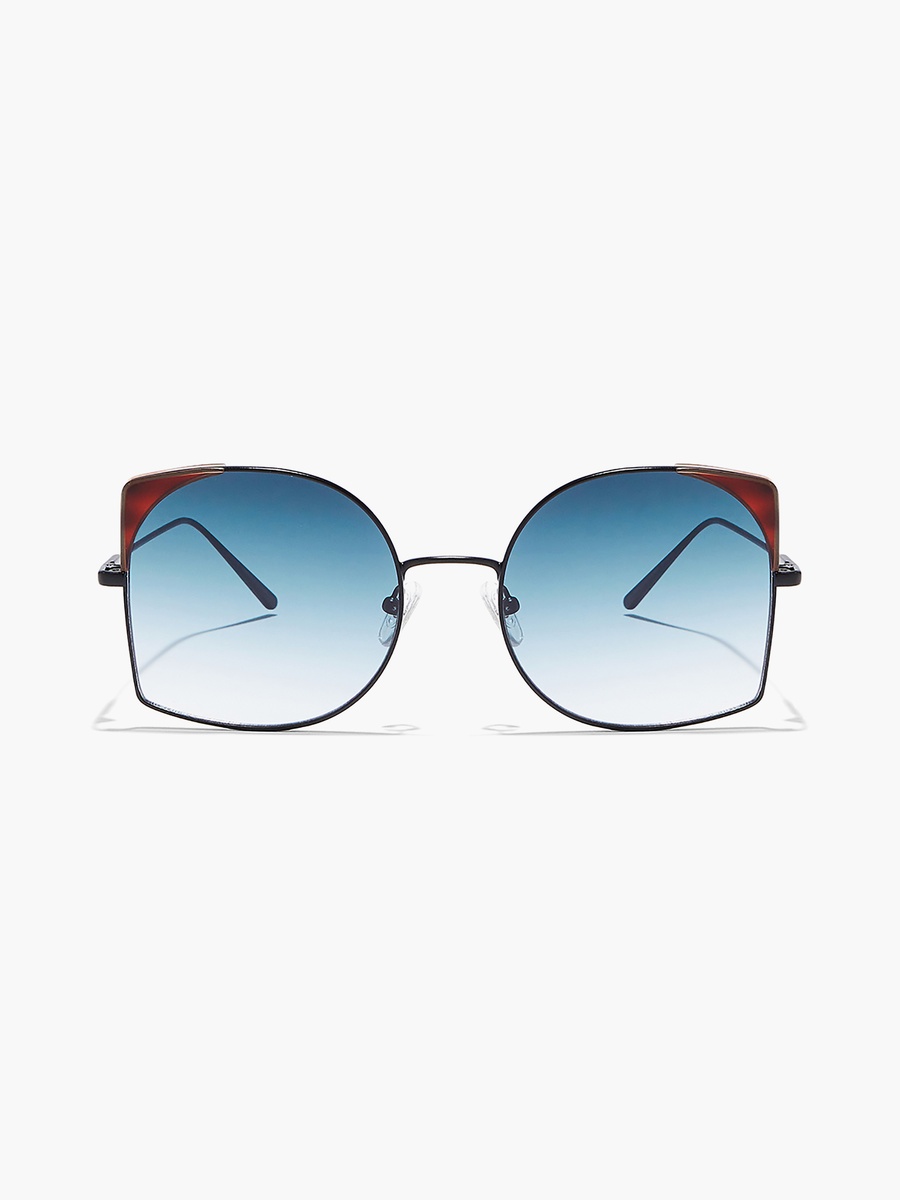 Women Blue Lens 57 mm Oversized Sunglasses - 30S-000244-0102