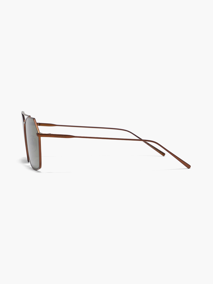 Men Green Lens 59 mm Geometric Sunglasses - 30S-000266-0406