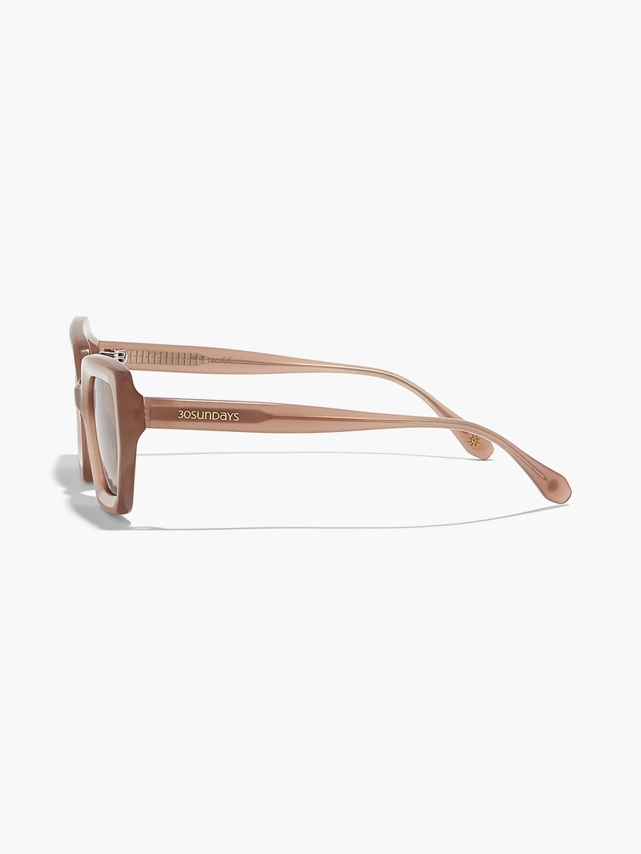 Women Brown Lens 49 mm Cat Eye Sunglasses - 30S-000272-2404