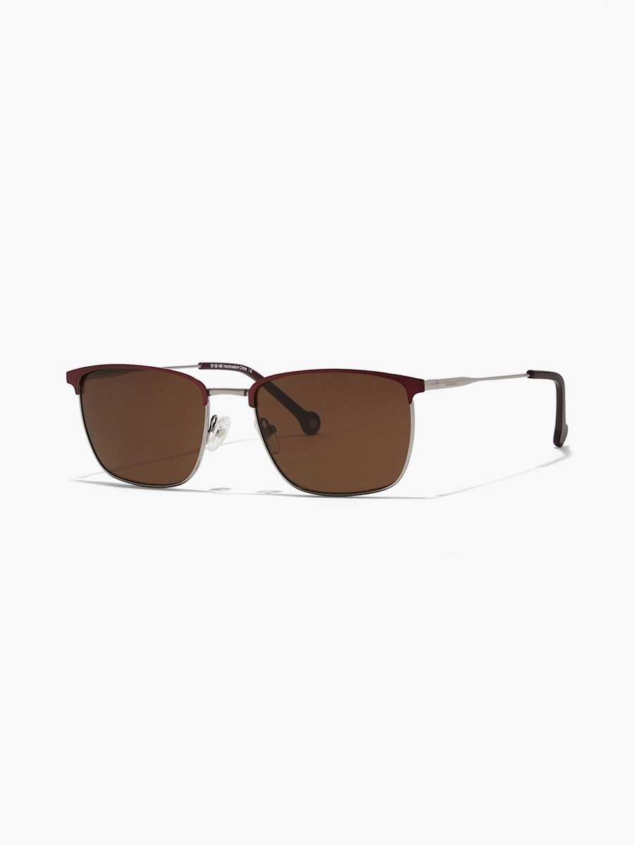 RELIC  Brown Lens 57 mm Rectangle Sunglasses