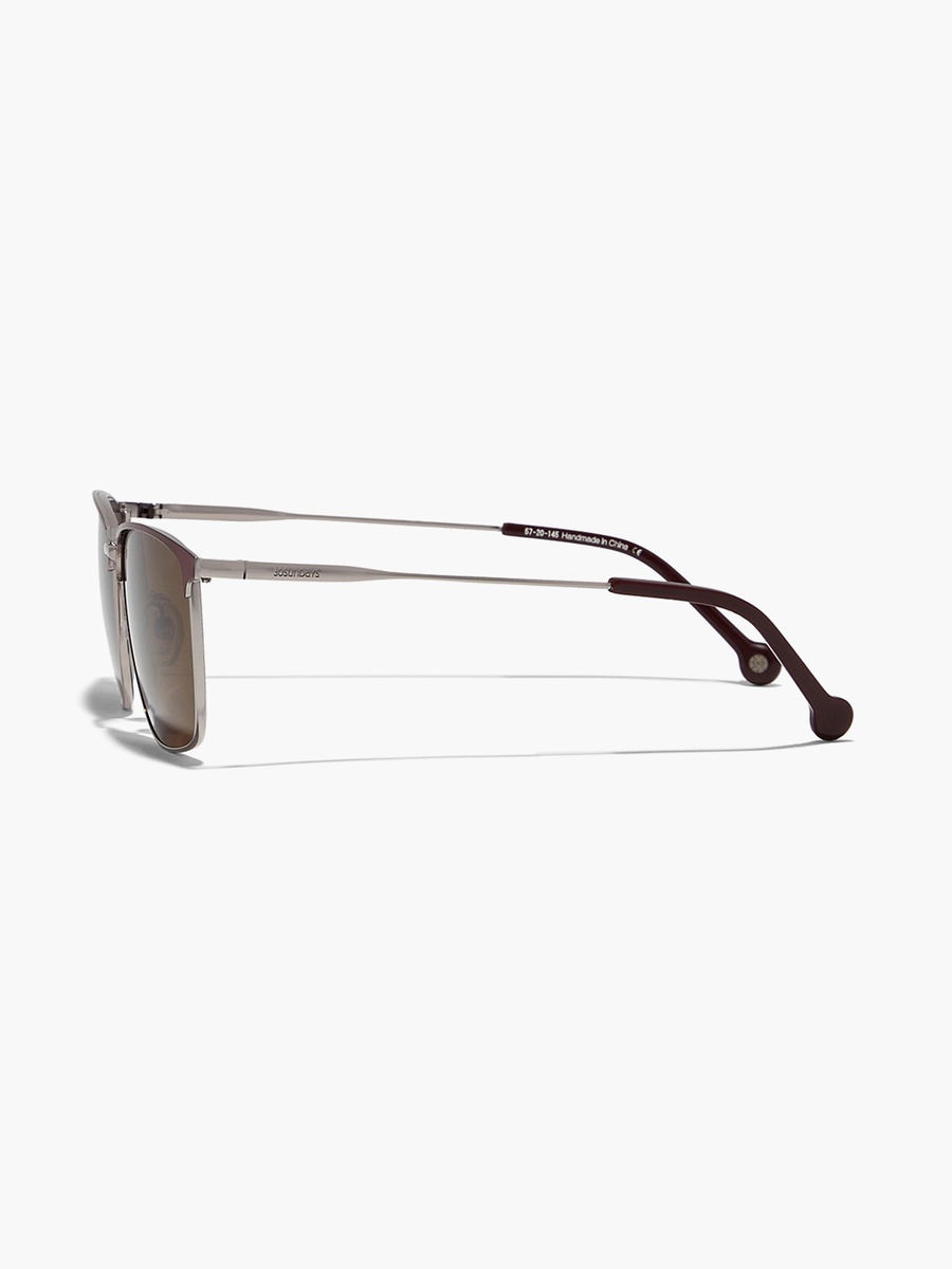 RELIC  Brown Lens 57 mm Rectangle Sunglasses