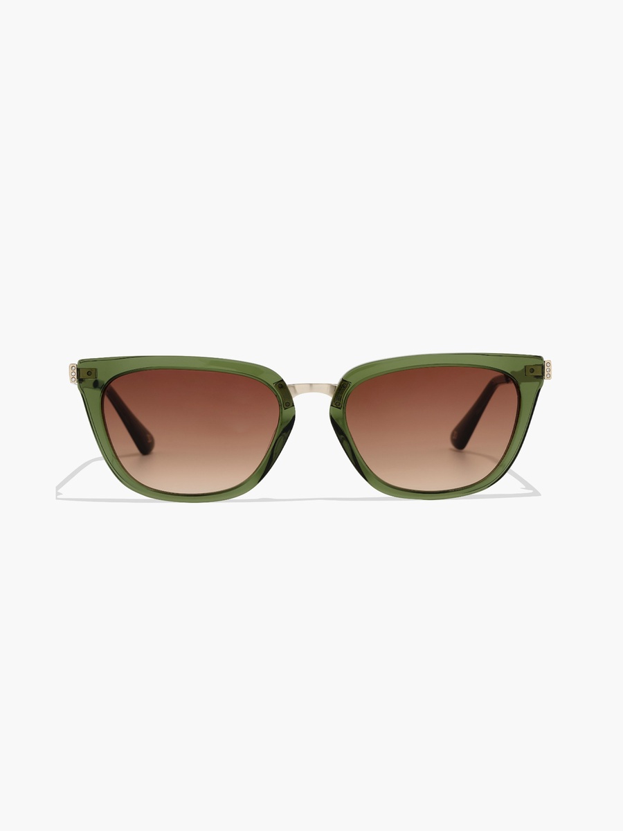 53MM Brown Cat Eye Sunglasses 30S-000302-0604