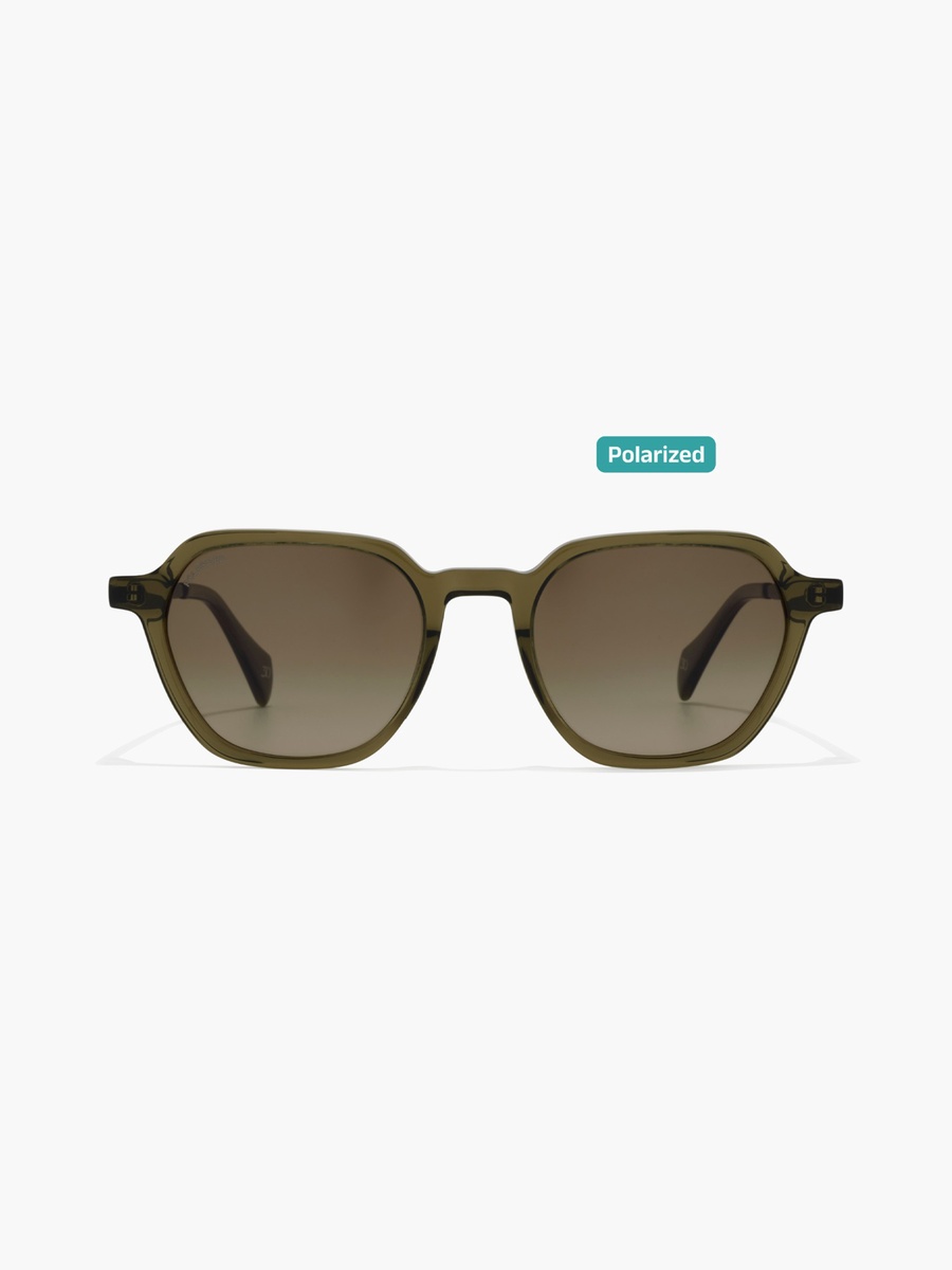 Polarized 52MM Green Geometric Sunglasses 30S-000303-0606p