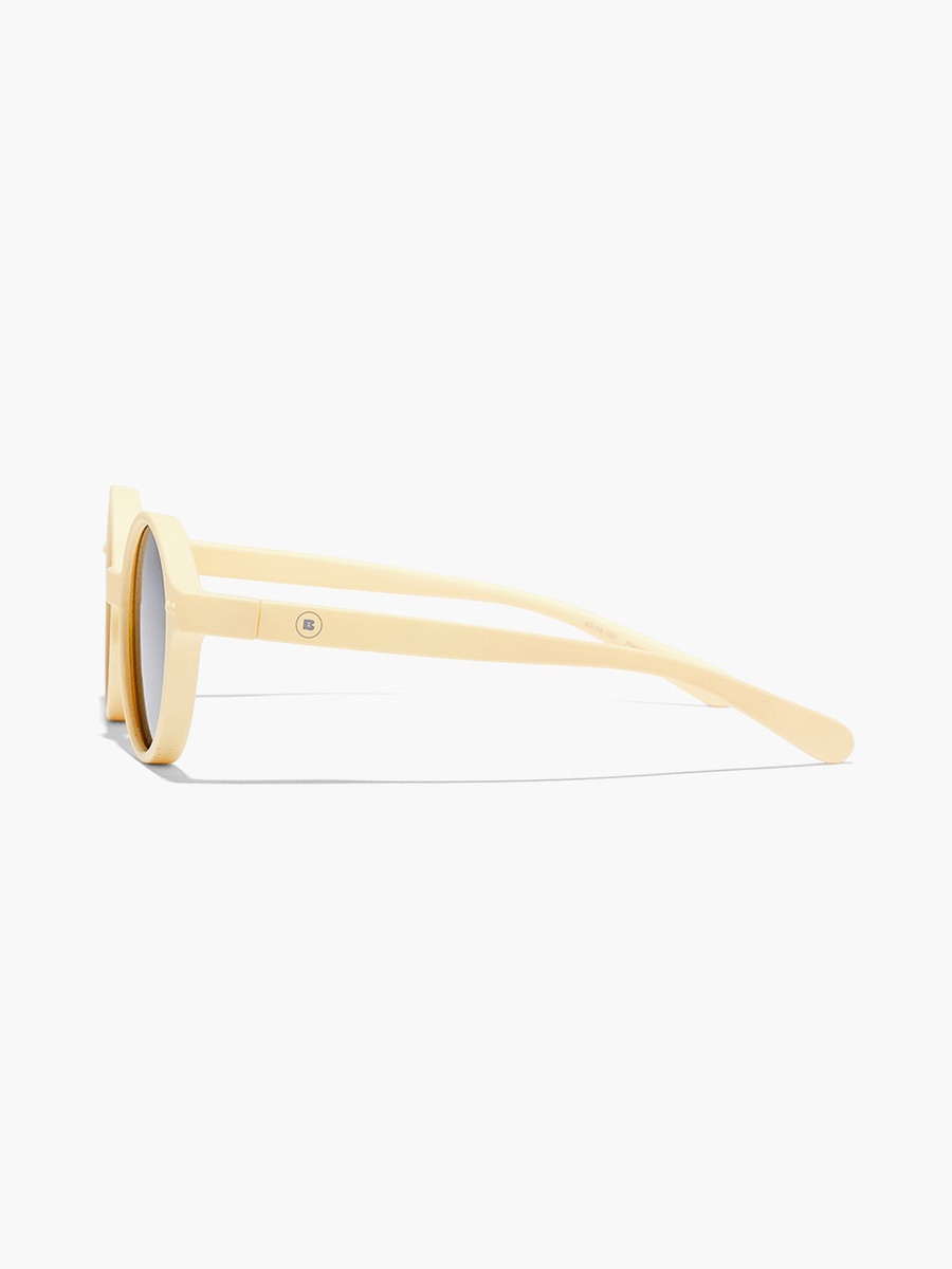 Kids Grey Lens 40 MM Round Sunglasses - BAB-000500-2007