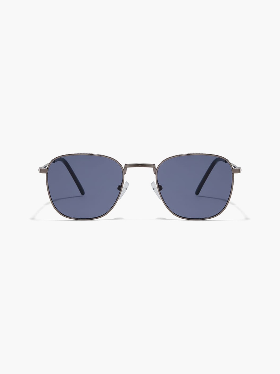 MUST-HAVE  Blue Lens 51 mm Square Sunglasses