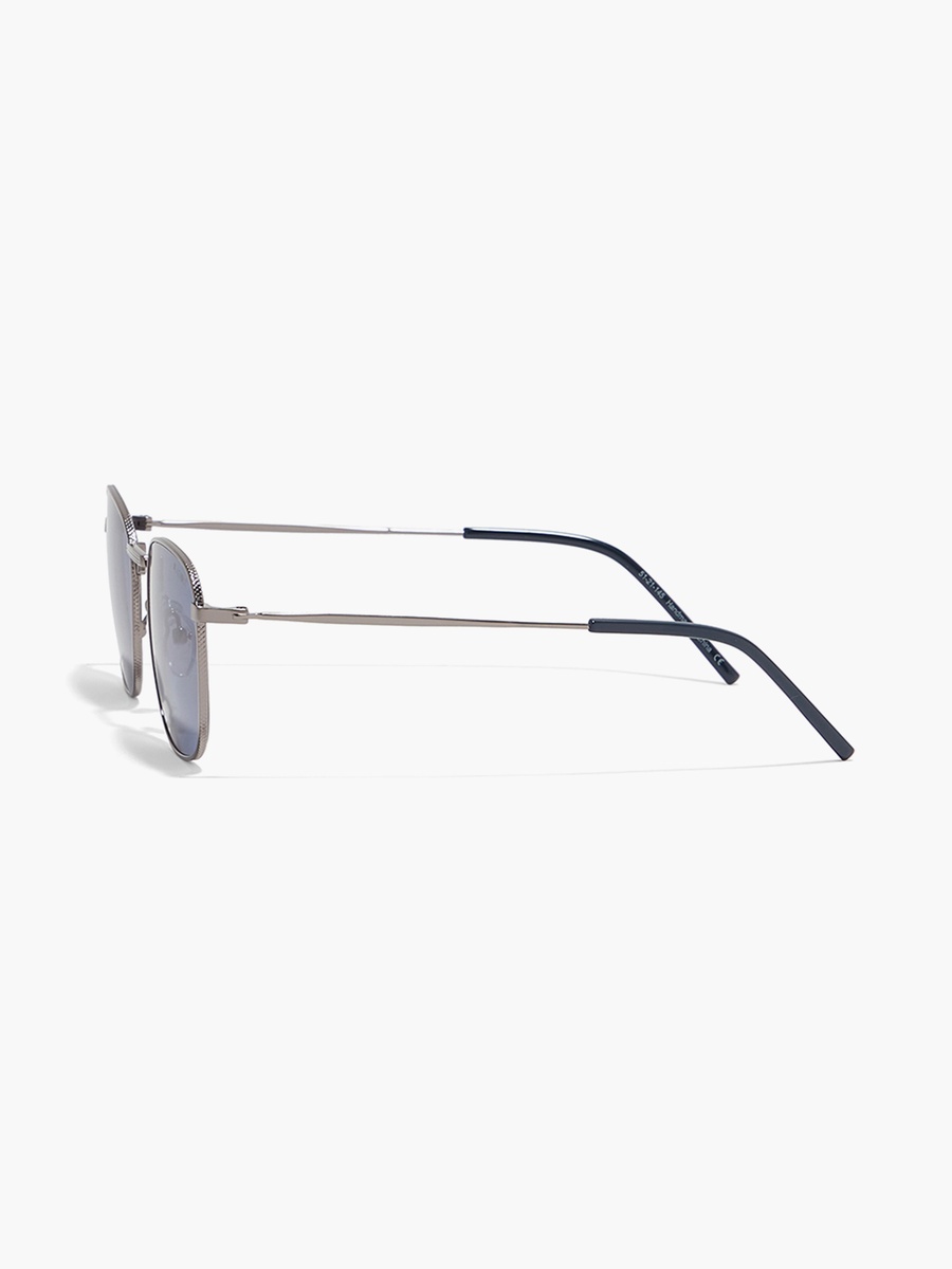 MUST-HAVE  Blue Lens 51 mm Square Sunglasses