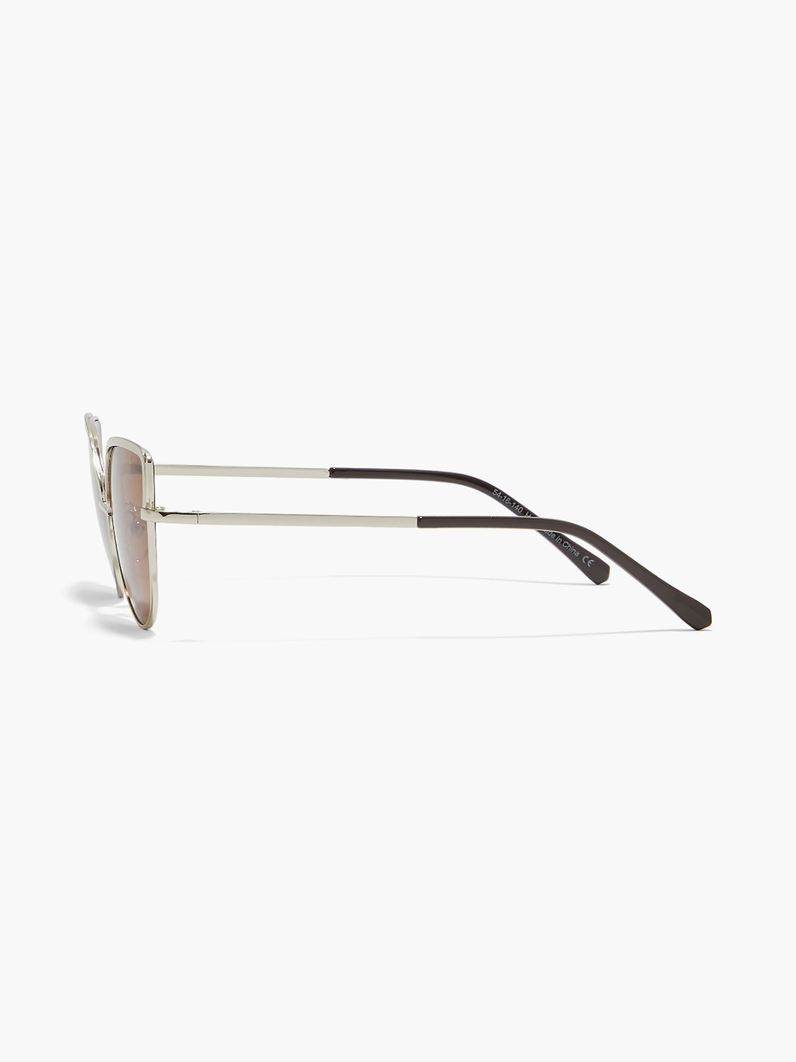 Women Brown Lens 54 mm Cat Eye Sunglasses - BLA-000250-2904