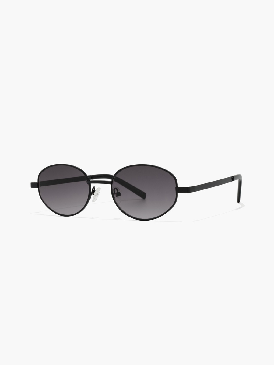 54MM Grey Oval Sunglasses BLA-000281-0107