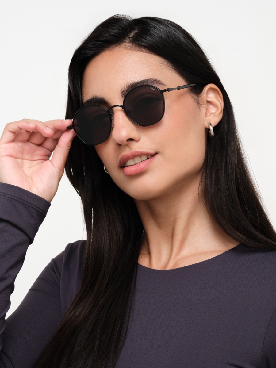 SHIMMER  Grey Lens 48 MM Geometric Sunglasses