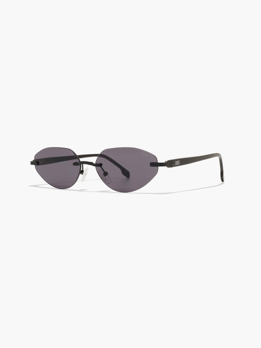 Clarence 56MM Grey Geometric Sunglasses - BLA-000334-0107