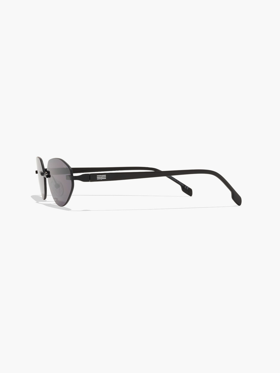 Clarence 56MM Grey Geometric Sunglasses - BLA-000334-0107