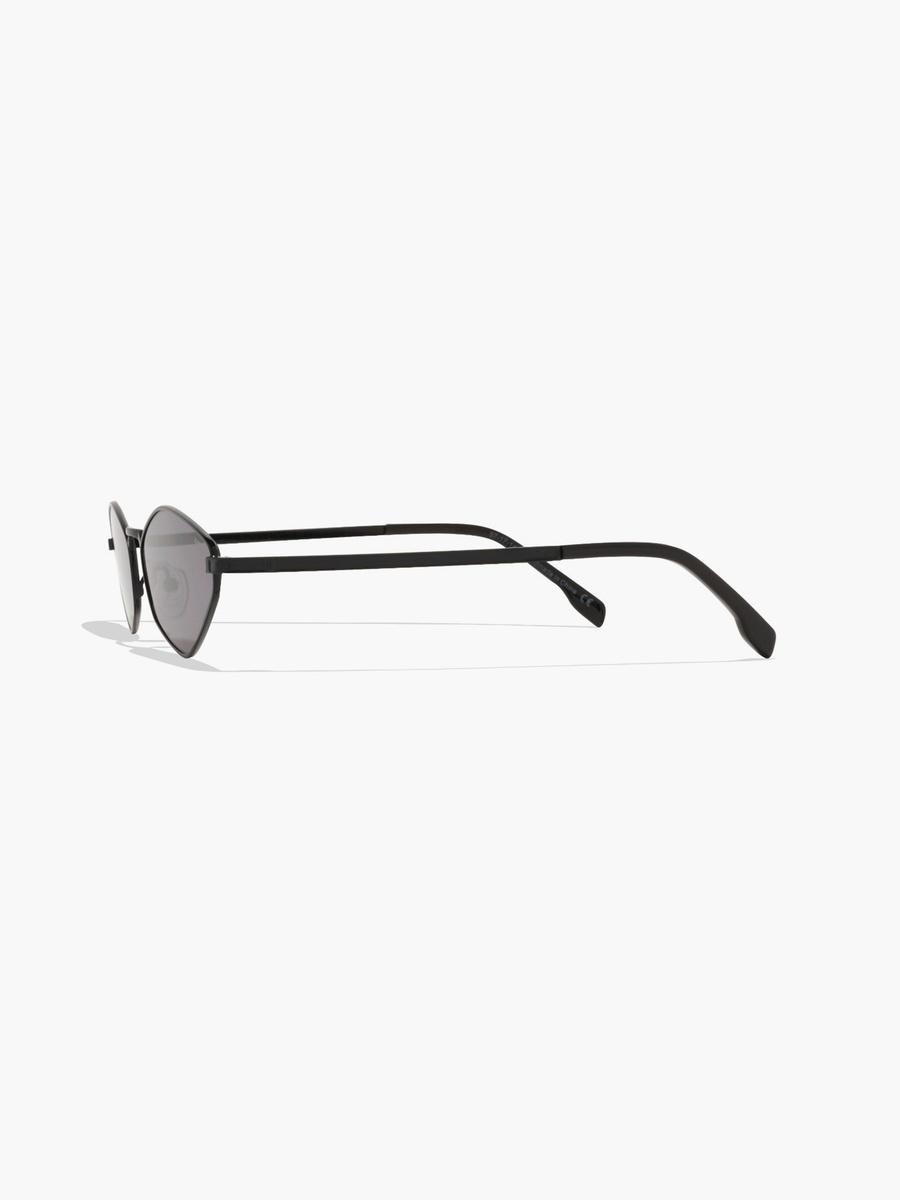 Jack 57MM Grey Geometric Sunglasses - BLA-000339-0107