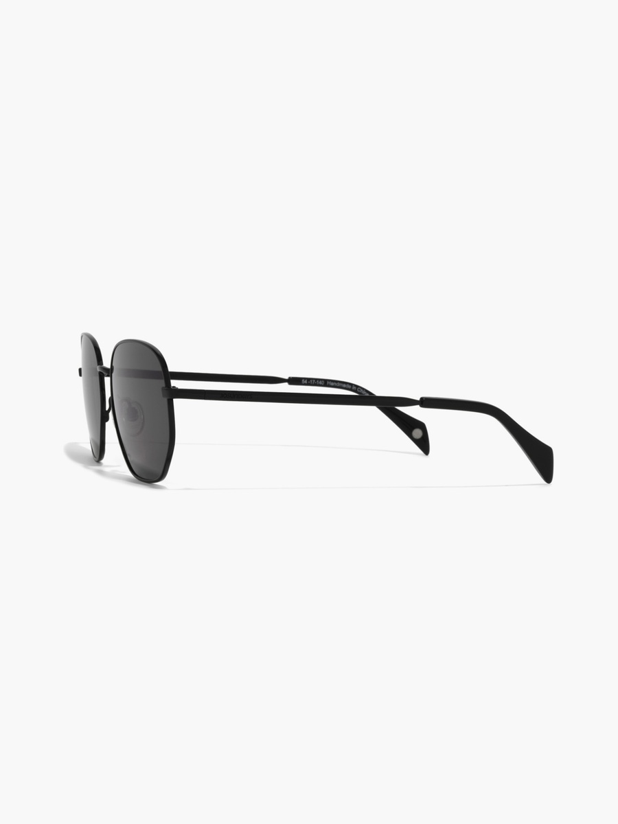 COSMO 54 MM Black Geometric Sunglasses
