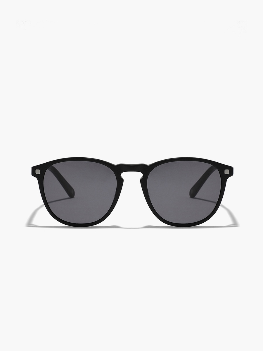 OLYMPIAN 50 MM Grey Round Sunglasses