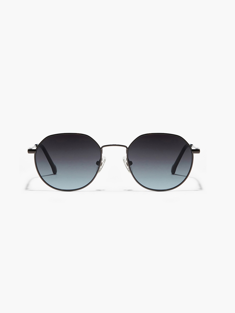 WANDERLUST 53 MM Blue Round Sunglasses