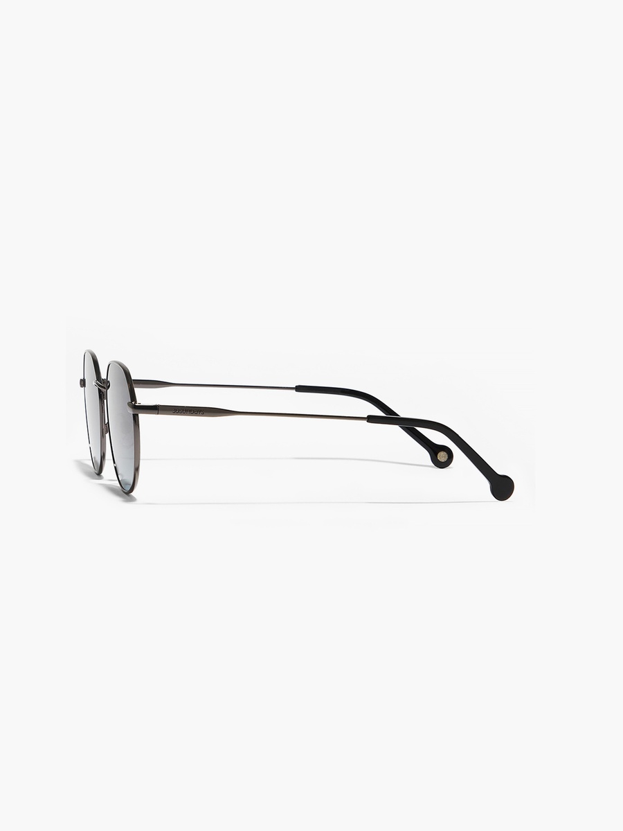 WANDERLUST 53 MM Blue Round Sunglasses