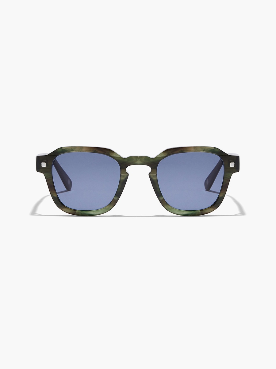 HAMPTON 48 MM Blue Square Sunglasses