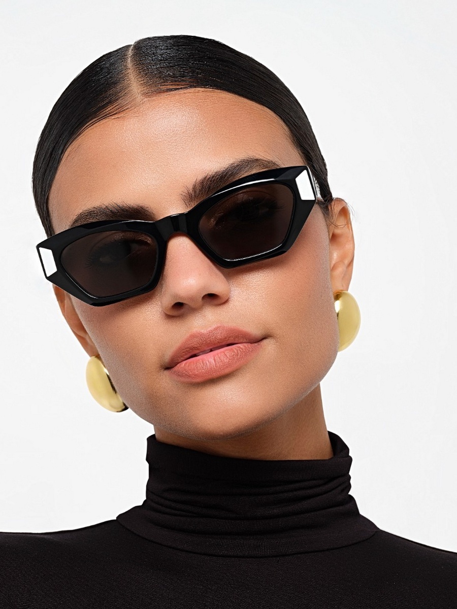 FALERA 50 MM Grey Cat Eye Sunglasses