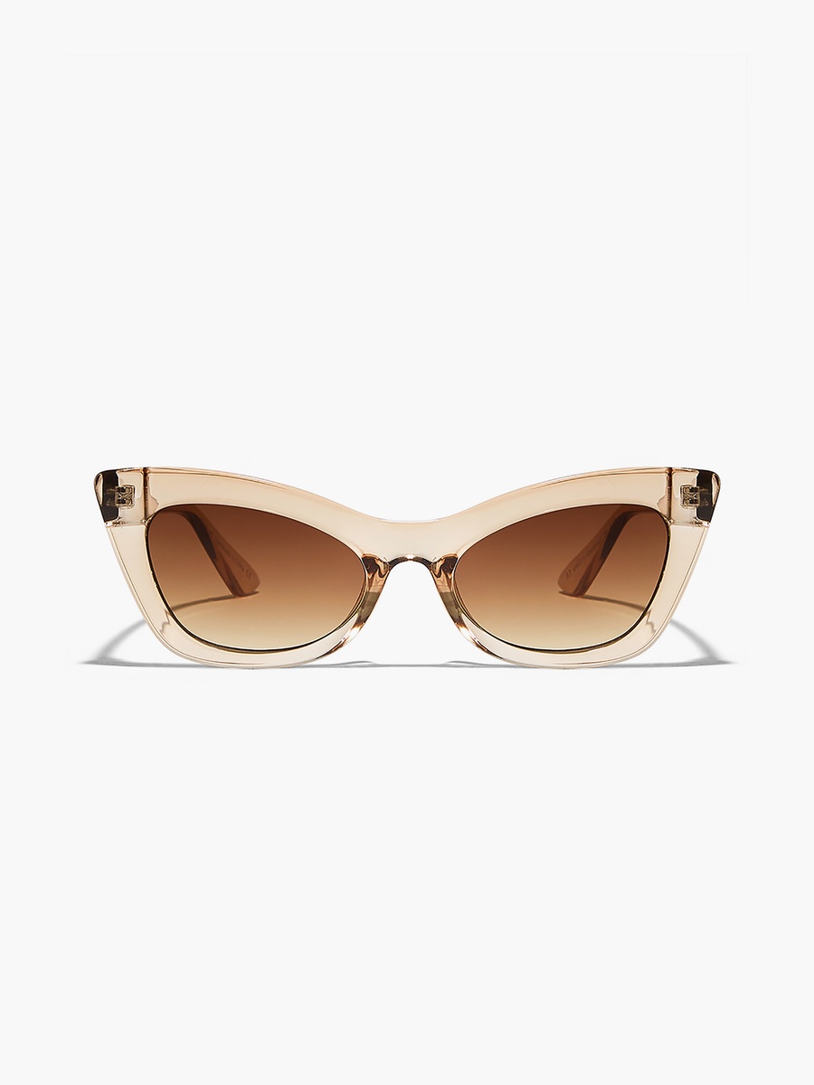 COURTNEY  Brown 52 mm Cat Eye Sunglasses