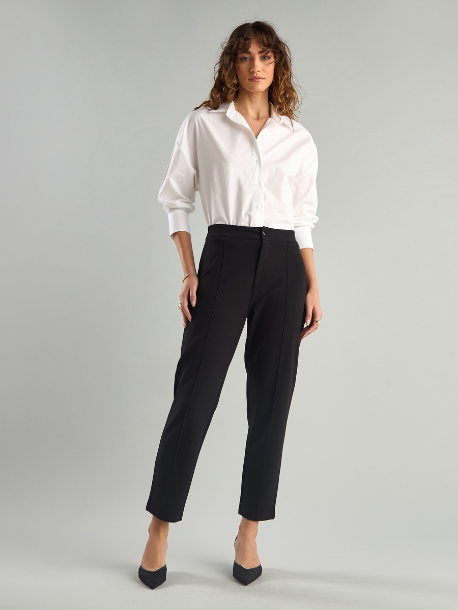 Plain Oversized Poplin Shirt