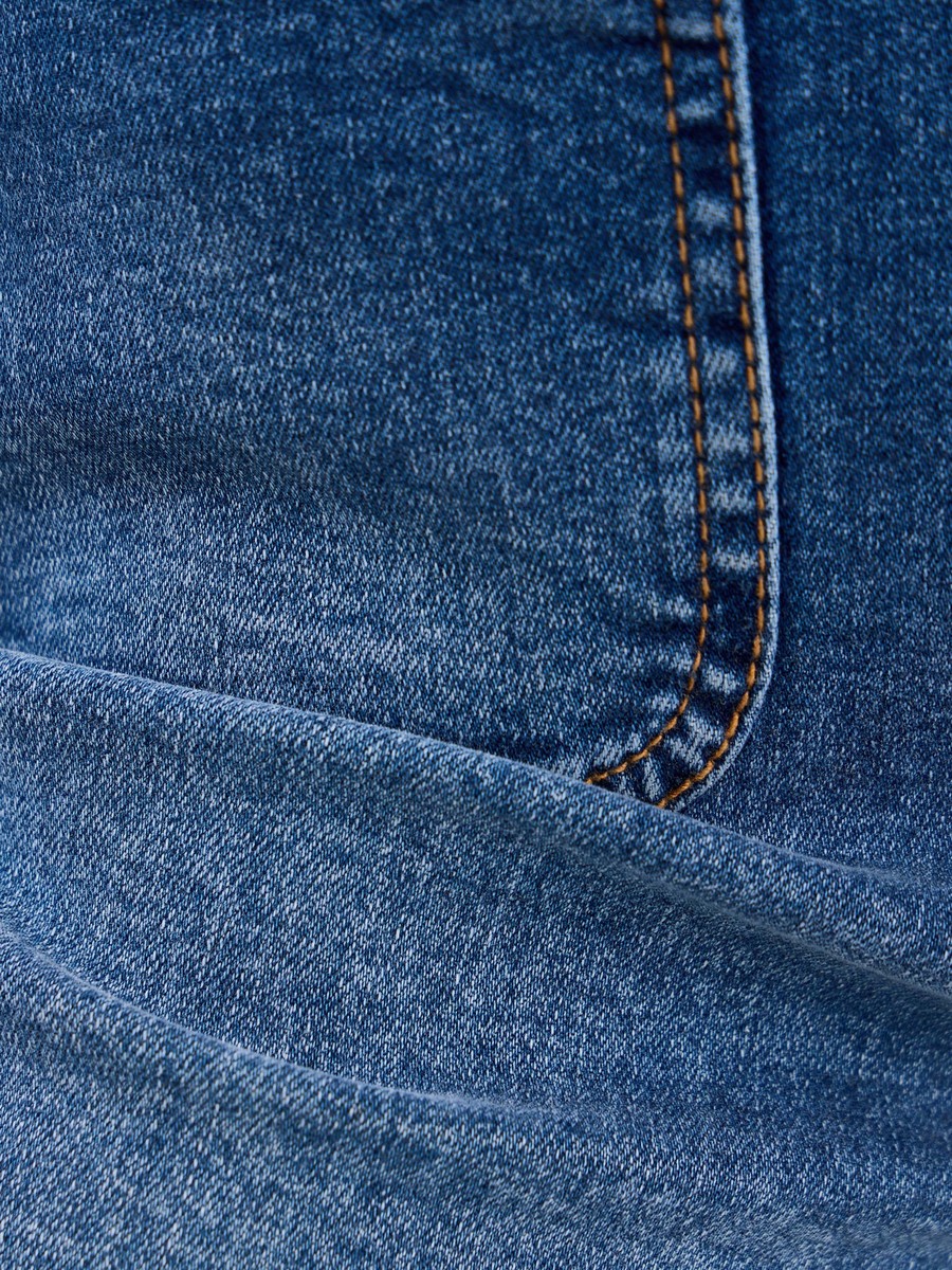 High-Rise Marine Fit Jeans