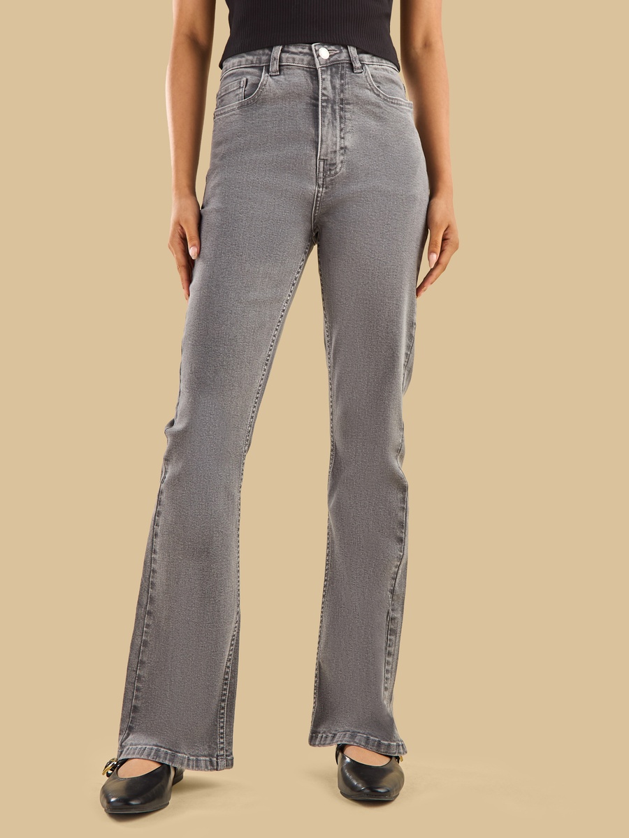 High-Rise Flared Jeans