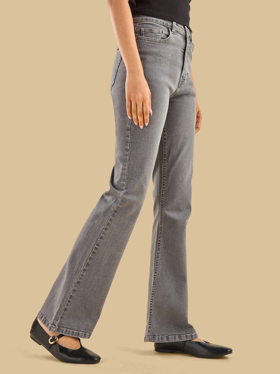 High-Rise Flared Jeans