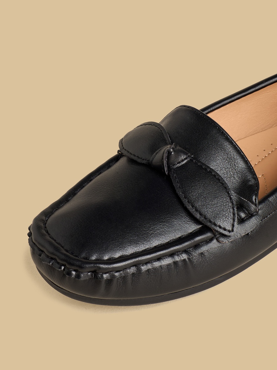 Bow Accent Loafers