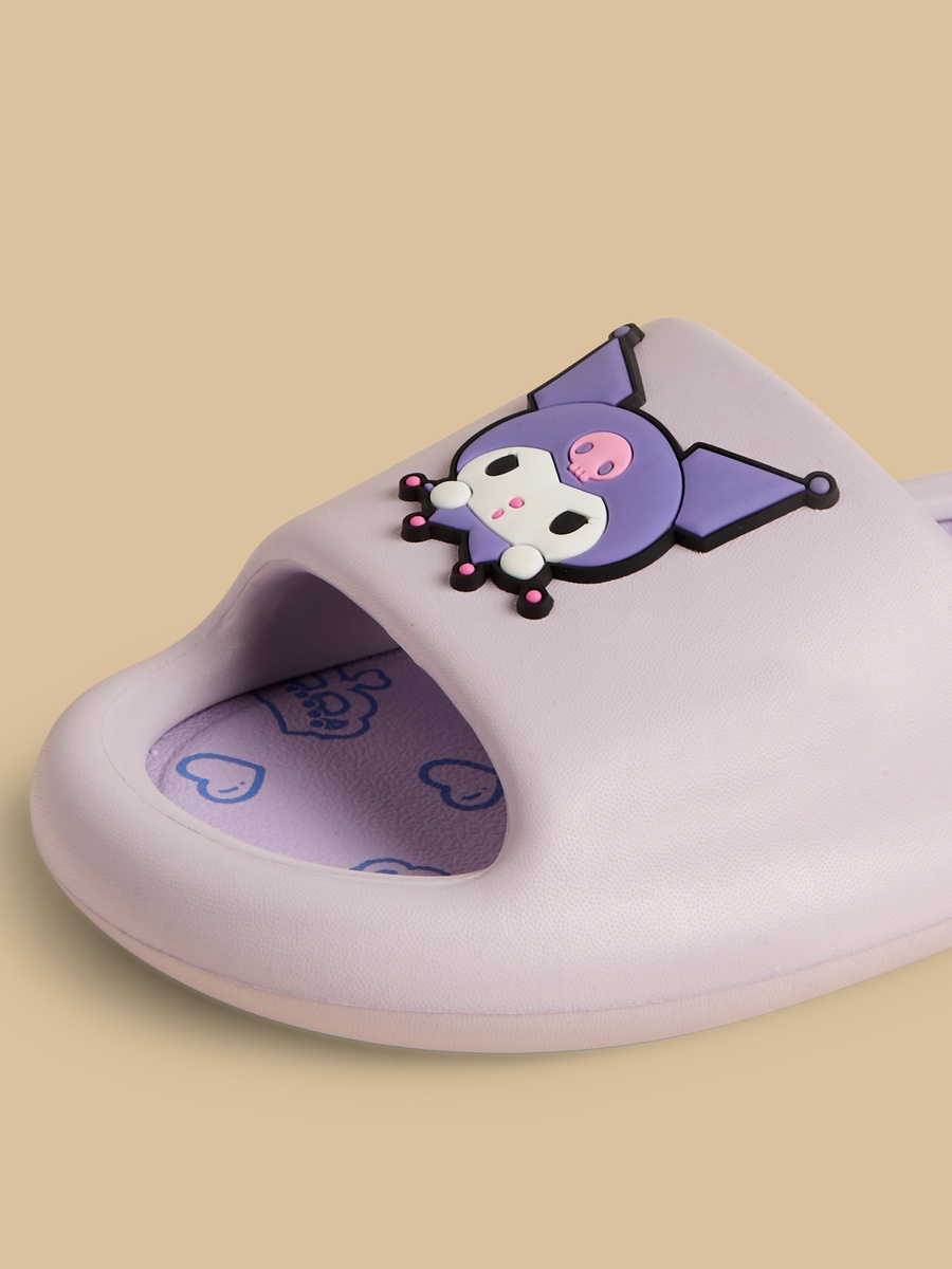 Kuromi Embossed Slides