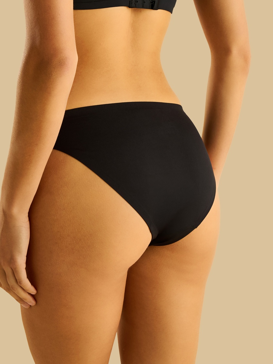 Pack of 3 - Bonded High Leg Briefs