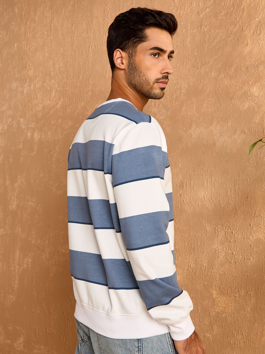 Striped Better Cotton Sweatshirt