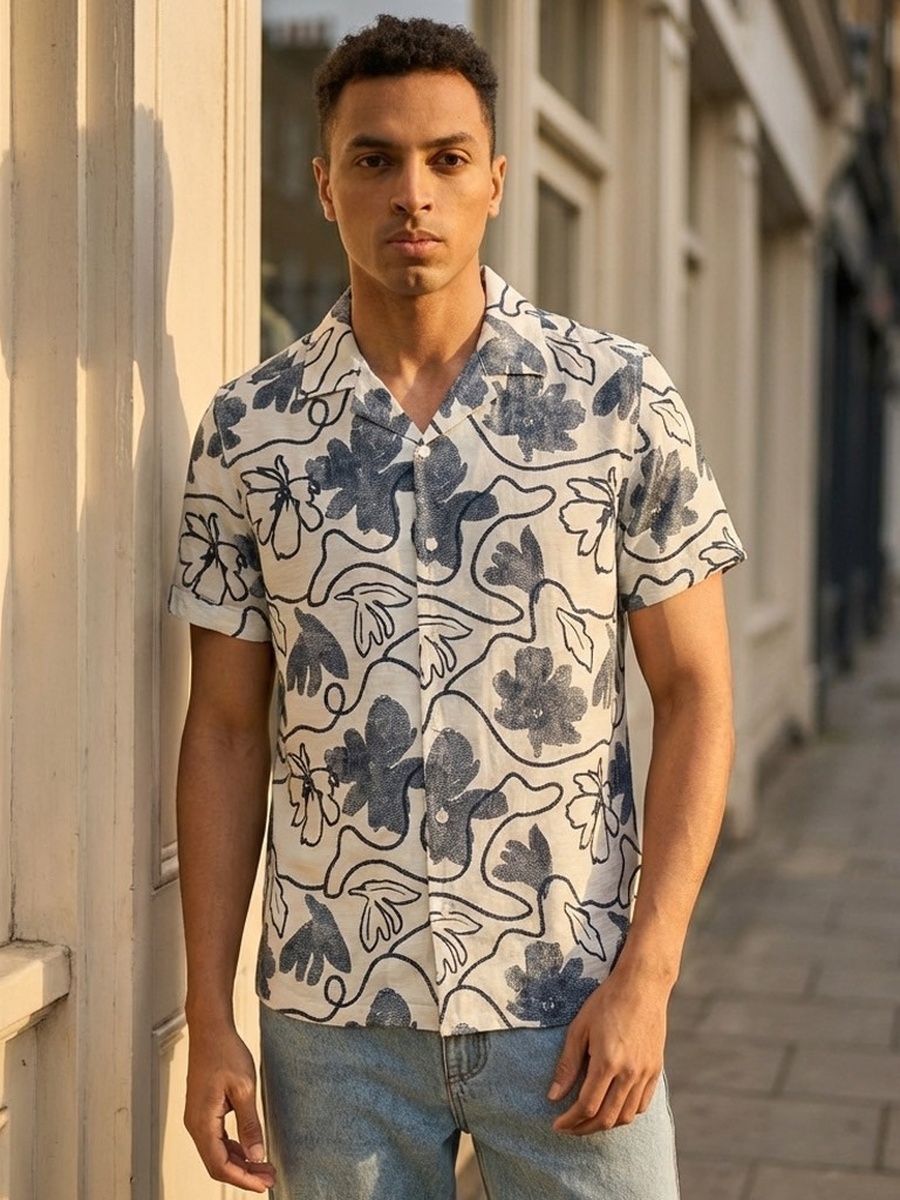 Printed Twill Shirt