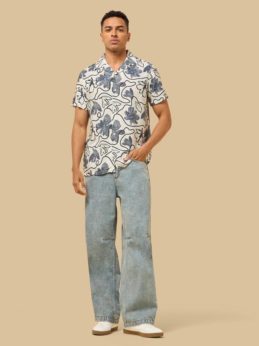Printed Twill Shirt