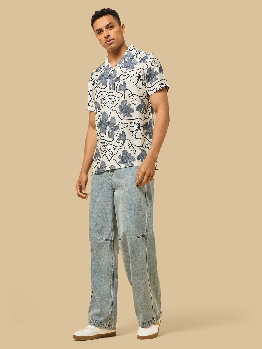 Printed Twill Shirt