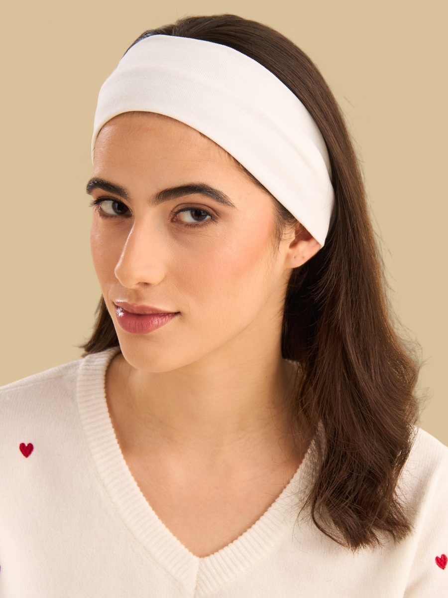 ربطات شعر سادة مريحة - عبوة 4 قطع